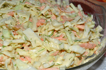 Saatka colesaw z koperkiem